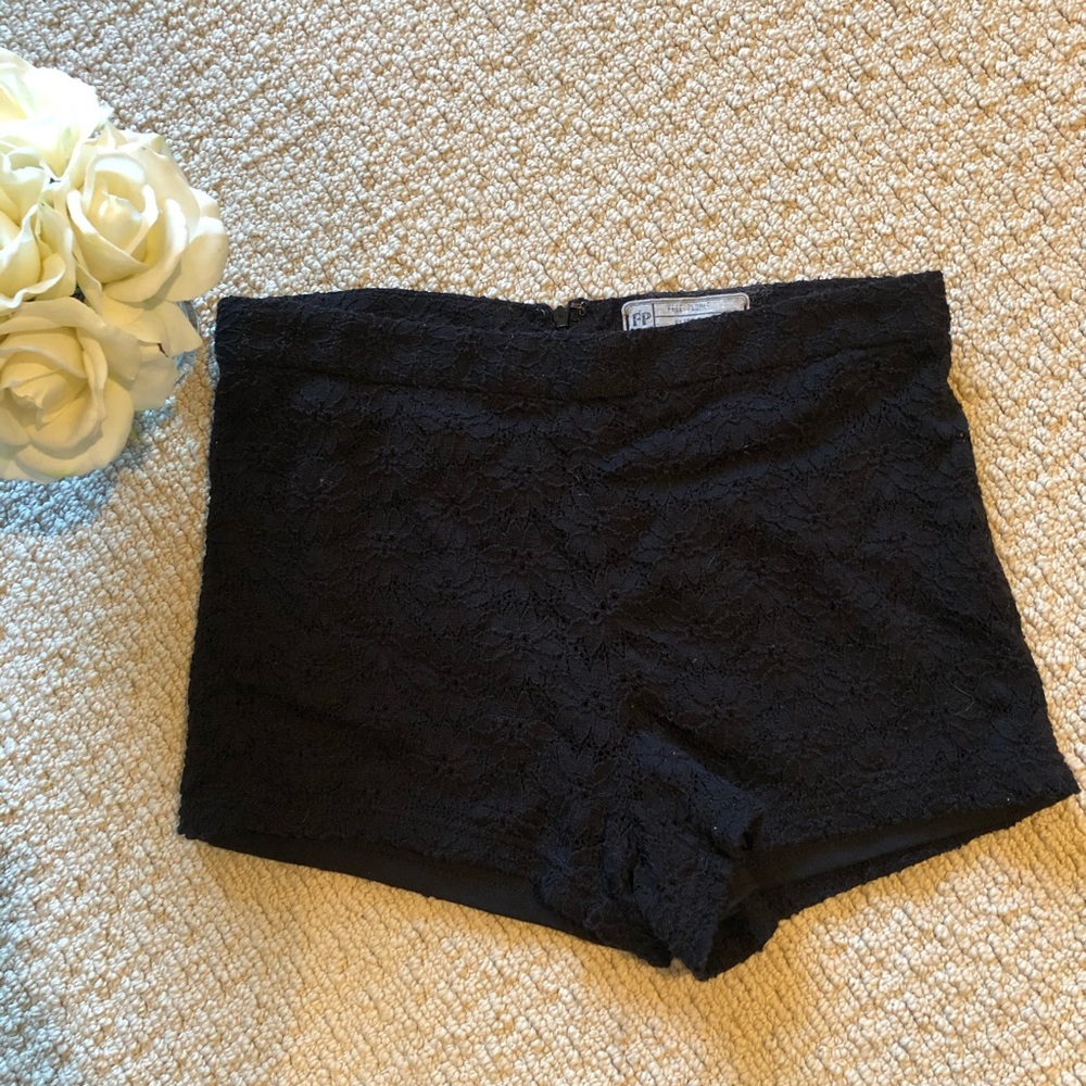 Free People Black Shorts